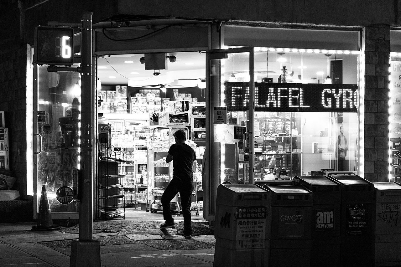 New York bodega corner store Latino coffee Spanish Harlem