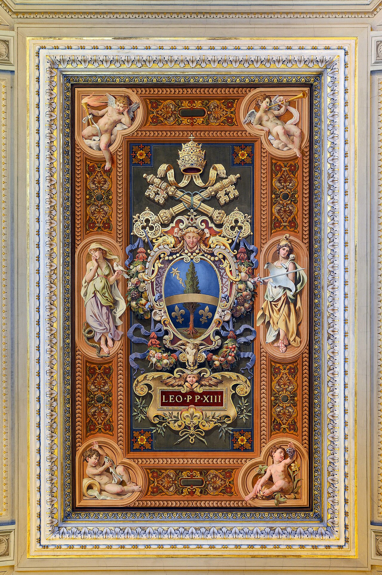 Vatican Pope Leo XIII historical portrait