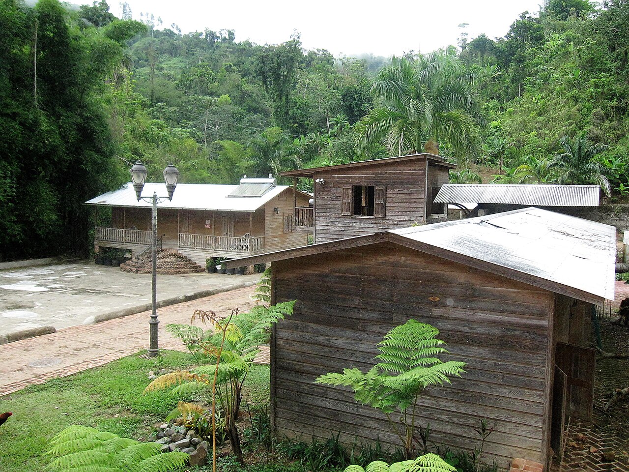 Restored historical coffee hacienda Puerto Rico