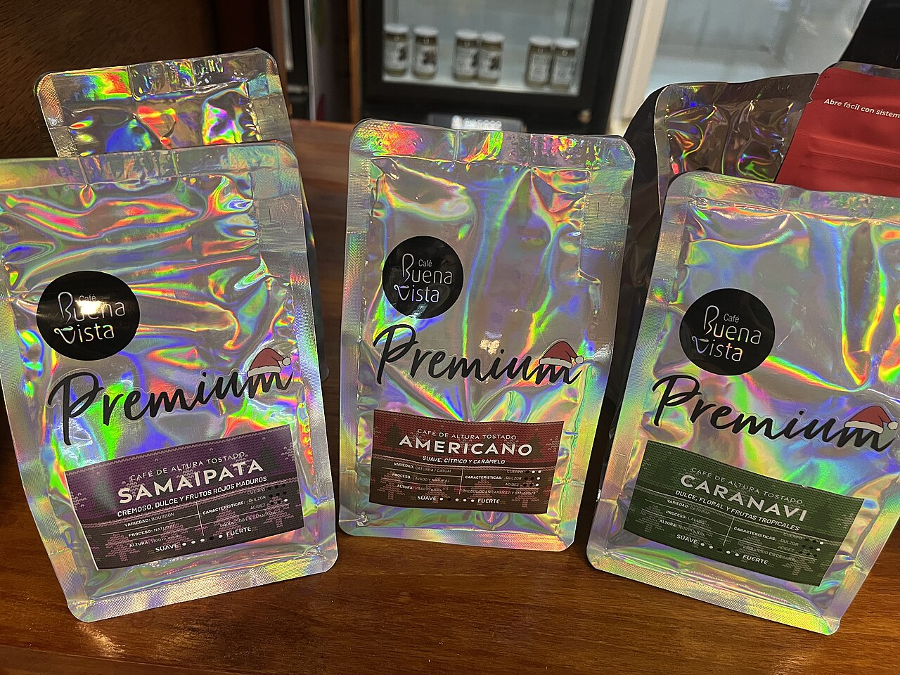 Contemporary Puerto Rican premium coffee brand packaging featuring royal heritage imagery and marketing
