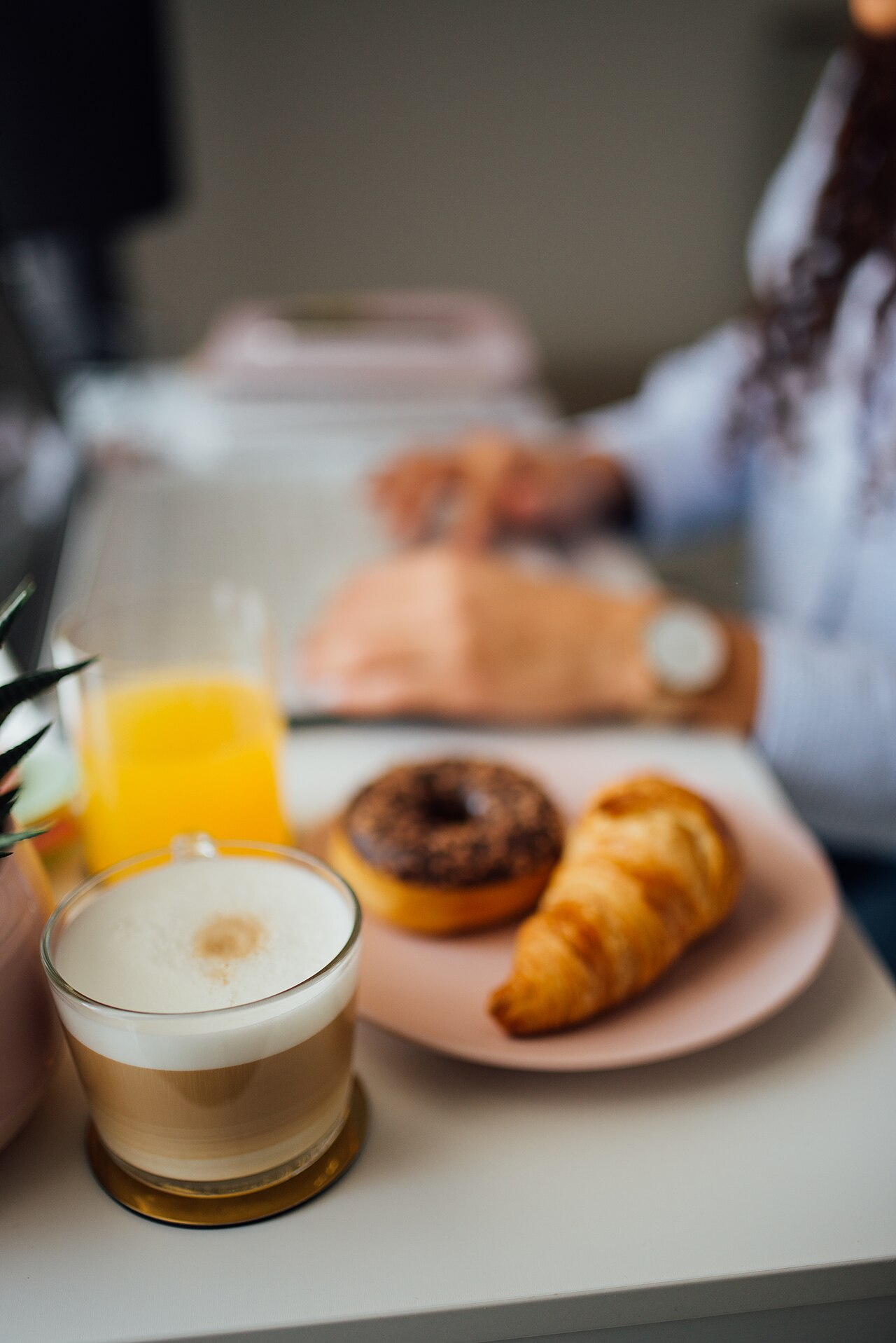 morning coffee on table healthy lifestyle wellness