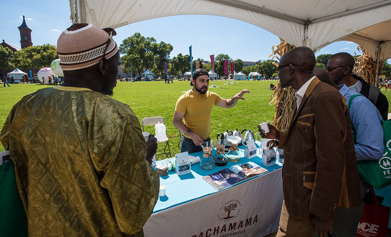 Puerto Rico coffee farmer participating in Café del Futuro demonstration plot and training