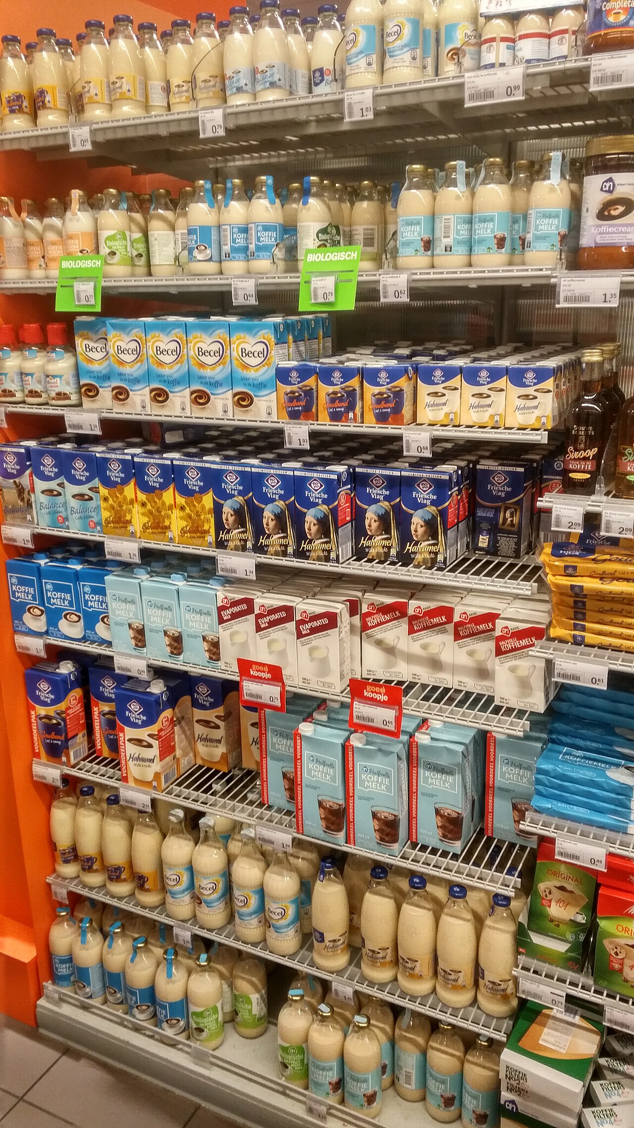 supermarket coffee aisle commercial mass market commodity coffee