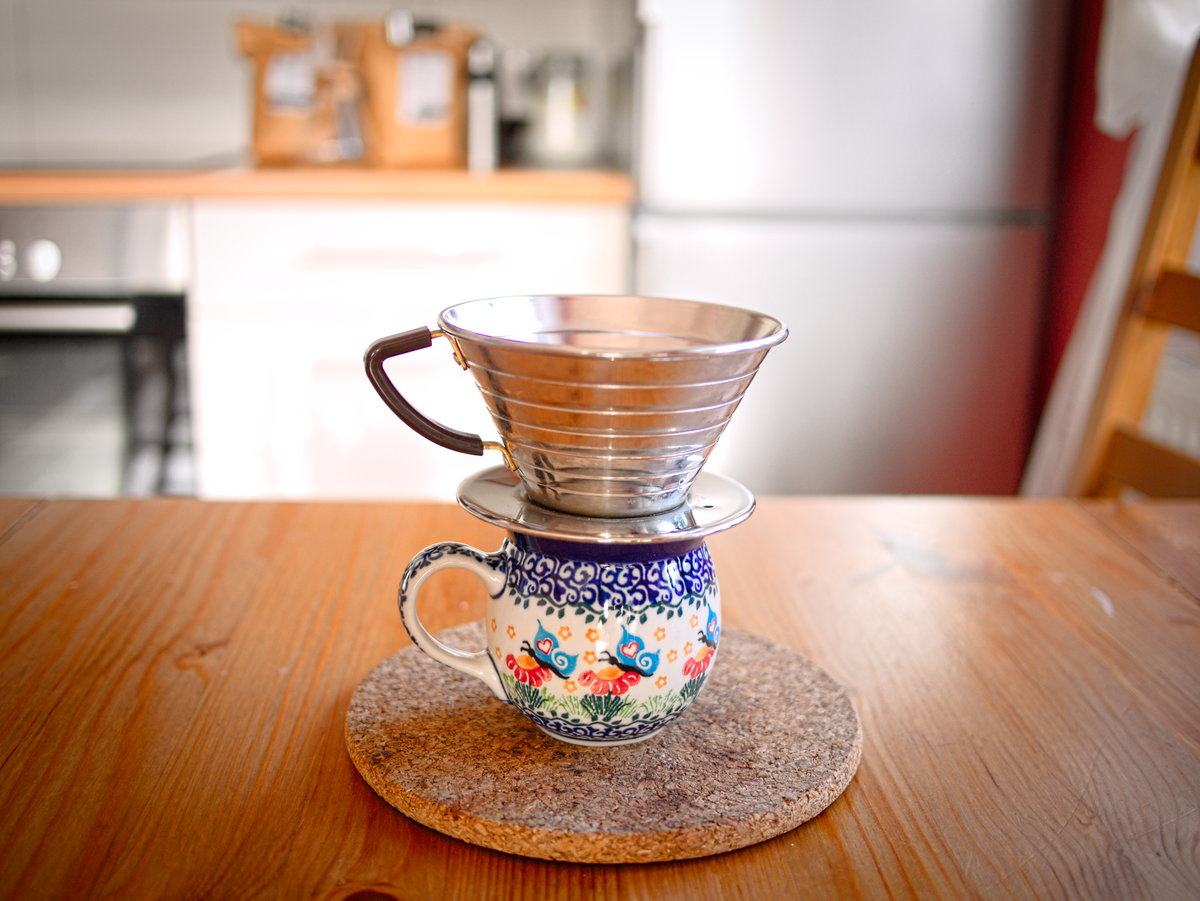 Kalita Wave dripper flat bottom three holes brewing