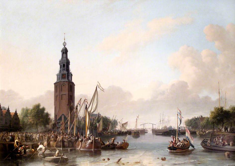Dutch East India Company VOC 17th century Amsterdam historic ship trade