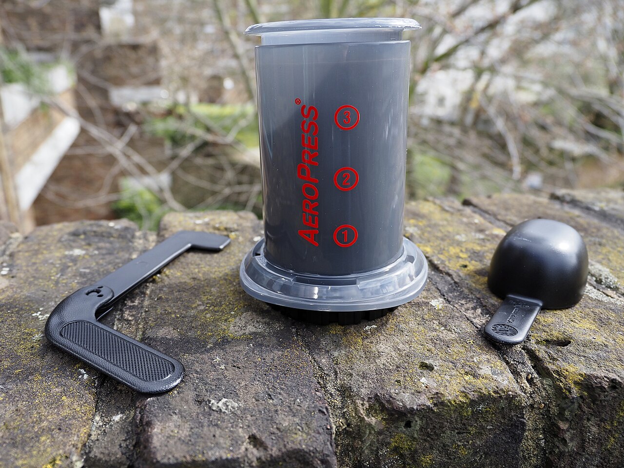 aeropress travel coffee outdoor