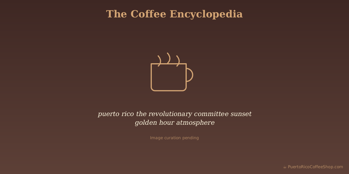 puerto rico the revolutionary committee sunset golden hour atmosphere