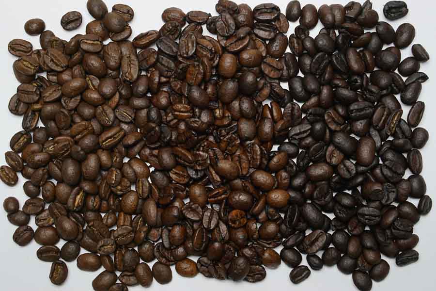medium roast coffee beans medium brown