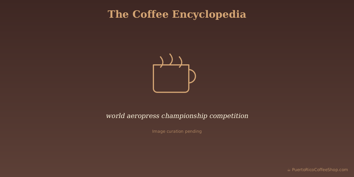 world aeropress championship competition