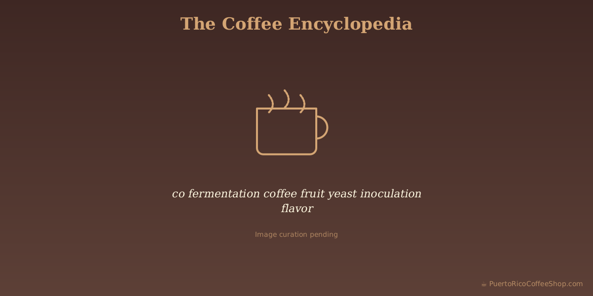 co fermentation coffee fruit yeast inoculation flavor